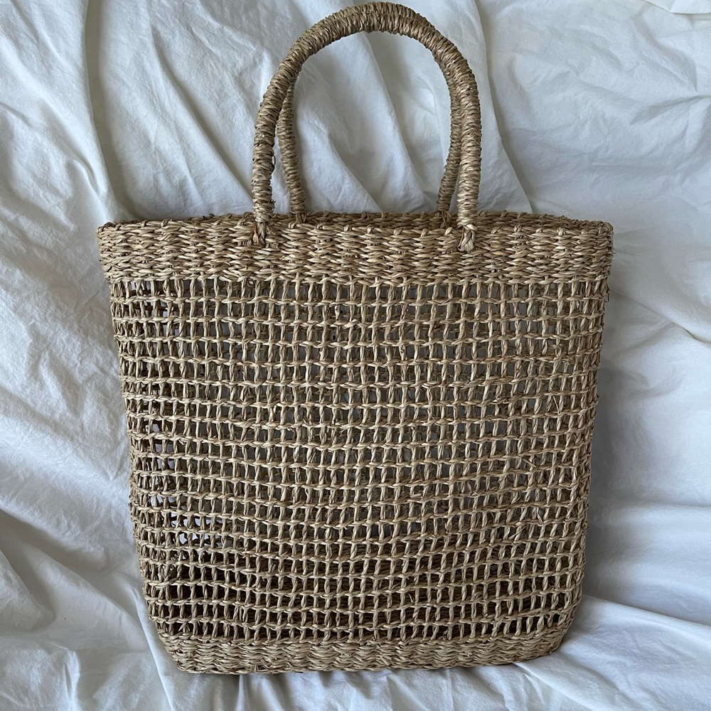 Hand Woven Beach Bag